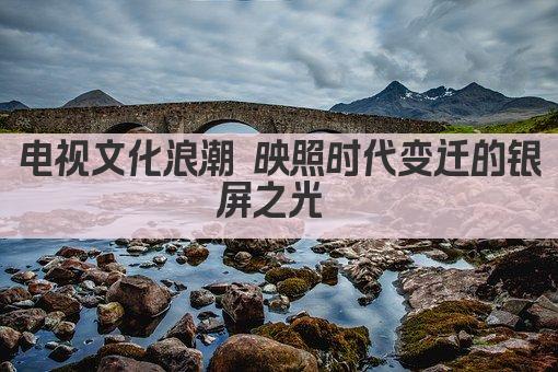 电视文化浪潮 映照时代变迁的银屏之光 