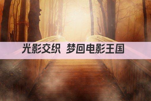 光影交织 情感共鸣 