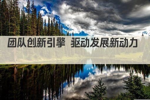 团队创新引擎 驱动发展新动力  