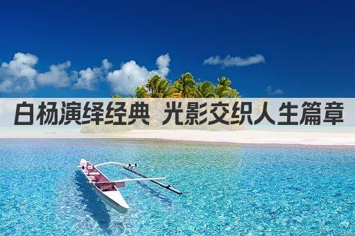 白杨演绎经典 光影交织人生篇章