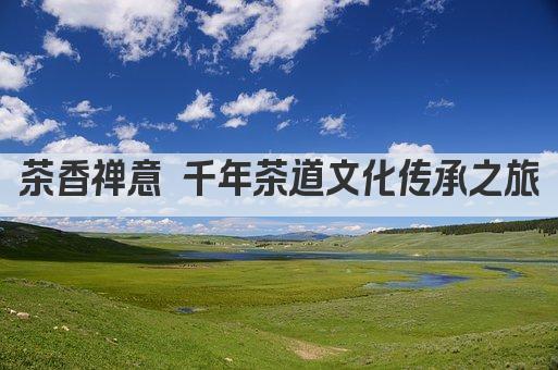 茶香禅意 千年茶道文化传承之旅