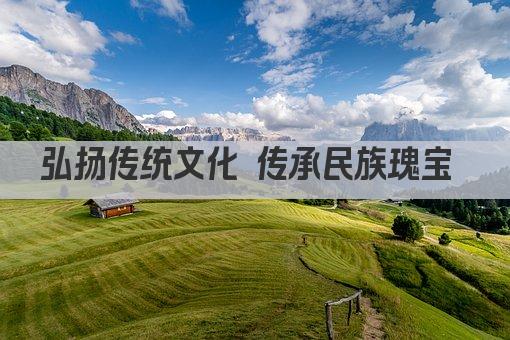 弘扬传统文化 共筑民族魂脉 
