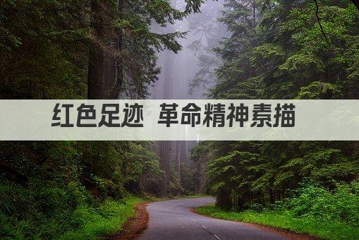 红色足迹 革命精神素描 