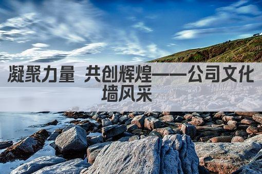 凝聚力量 共创辉煌——公司文化墙风采 