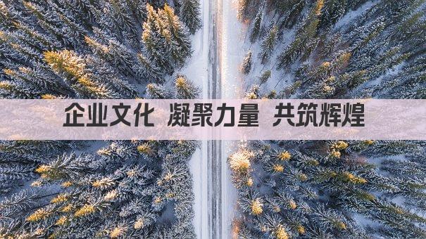 企业文化 凝聚力量 共筑辉煌