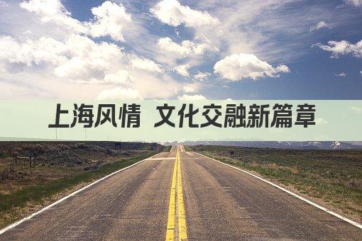 上海风情 文化交融新篇章