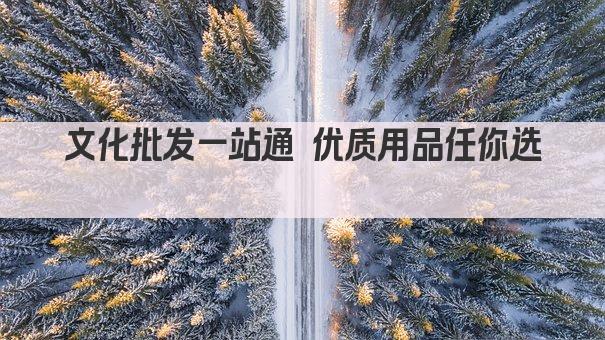 文化批发一站通 优质用品任你选 