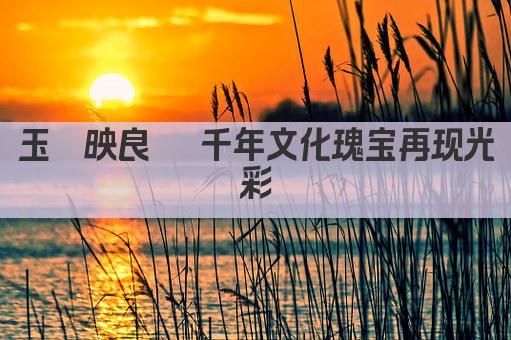 玉琮映良渚 千年文化瑰宝再现光彩