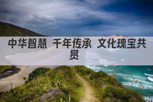 中华智慧 千年传承 文化瑰宝共赏 