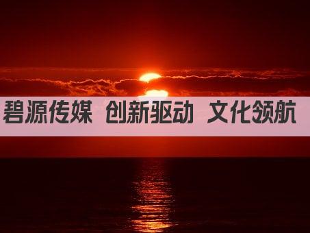 碧源传媒 创新驱动 文化领航 