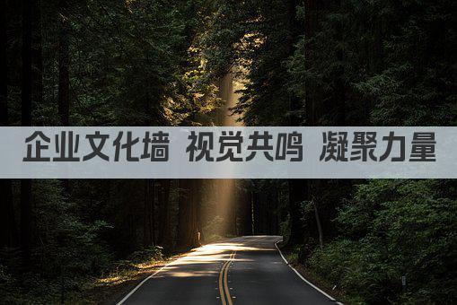 企业文化墙 视觉共鸣 凝聚力量