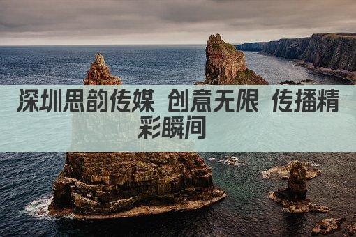 深圳思韵传媒 创意无限 传播精彩瞬间 